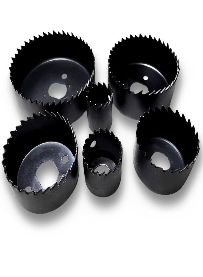 ZIODIC Hole Saw Set 12 Pieces, Hole Saw Kit with Hex Key and Mandrels for Wood, PVC Board, Plastic Plate Drilling (12 PIECES) - Image 2